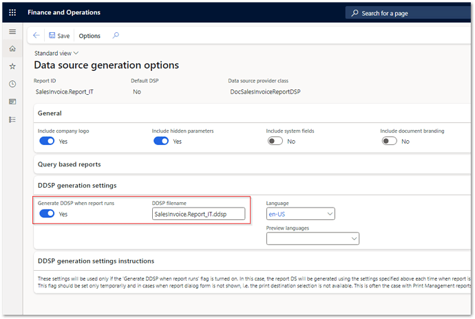 06 enable the generation of the DDSP