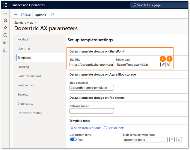 2025-08-04 12_42_58-Docentric AX parameters -- Finance and Operations