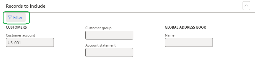 Customer account statement report outputs wrong data if the same ...