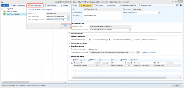 Basic Report Examples - Docentric AX