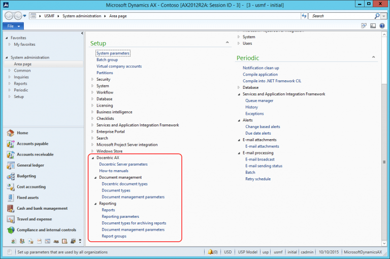How to Set Up Document Types for Archiving Reports - Docentric AX