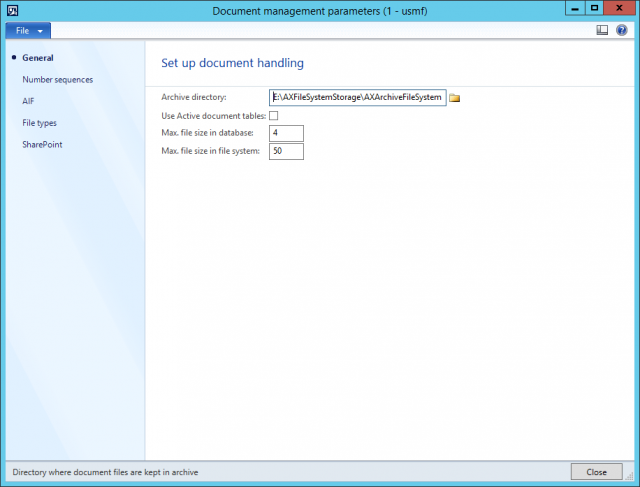 How to Set Up Document Types for Archiving Reports - Docentric AX