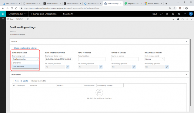 Monitor and resend outgoing emails with printed invoices in D365FO ...
