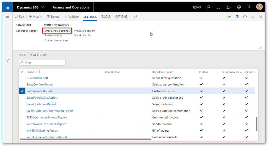 Confirm that your customers received their invoices via email by