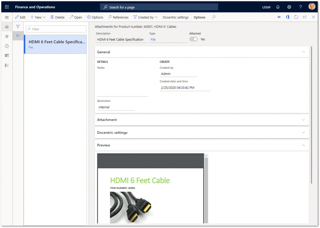 Append PDF Product Specifications to Printed Purchase Orders in D365FO