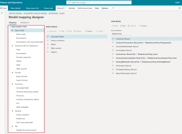 D365FO Electronic Reporting Datasource Types and When to Use Them