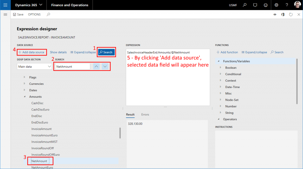 How to Use UserDefined Placeholders Docentric AX