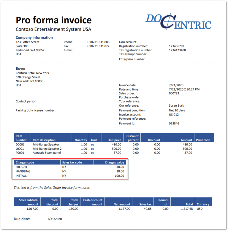 Add Charges Grouped by Type to Sales Invoice using ER