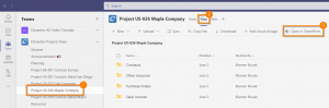 Open your Microsoft Teams files in SharePoint Online