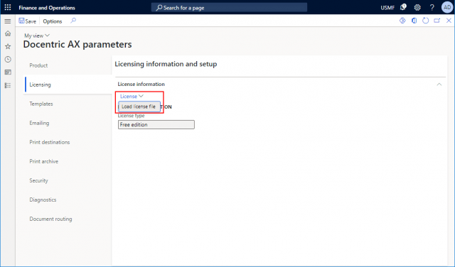 How to Unlock Full Edition With a License - Docentric AX