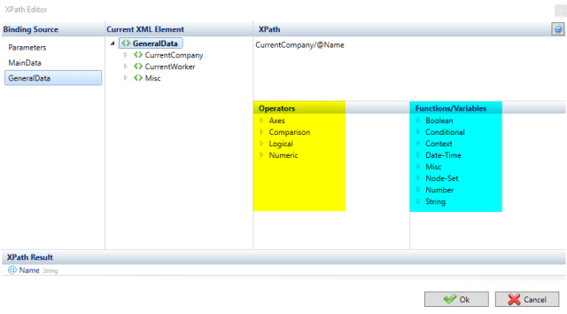 XPath Expressions - Docentric AX