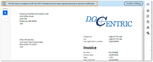 Acrobat Reader detects if a document is based on PDF/A standard