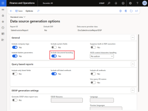 Enabling inclusion of Document Branding information inside the Docentric Data Source Package (DDSP).